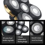 ⁦5 Head Shaver Heads, 2PCS Shaver Blade Heads Shaver Replacement for Electric Razor Shaving Bald Tool, Head and Face Electric Razor Shaver Head, Not Fit for Remington Razors and Skull Rotary Razors⁩ - الصورة ⁦9⁩