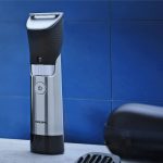 ⁦Philips Series 9000 beard trimmer with SteelPrecision technology including beard comb attachment and travel case (model BT9810/15)⁩ - الصورة ⁦9⁩