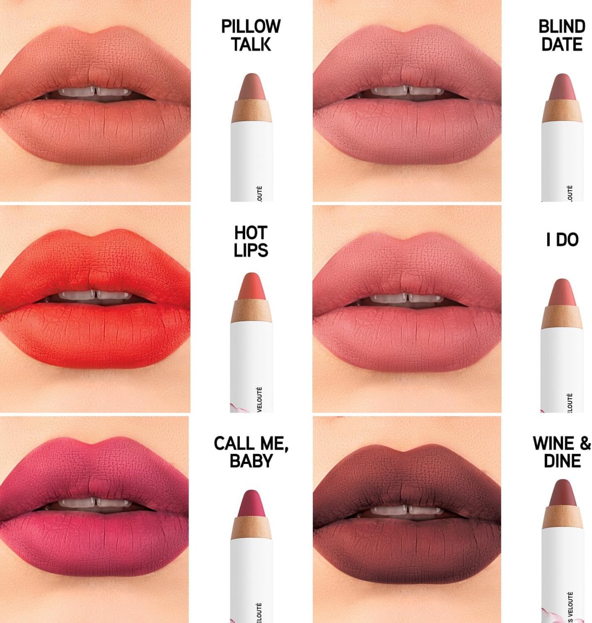 ⁦Physicians Formula Ros? Kiss All Day Velvet Lip Color, Pillow Talk, 0.15 Ounce⁩ - الصورة ⁦3⁩