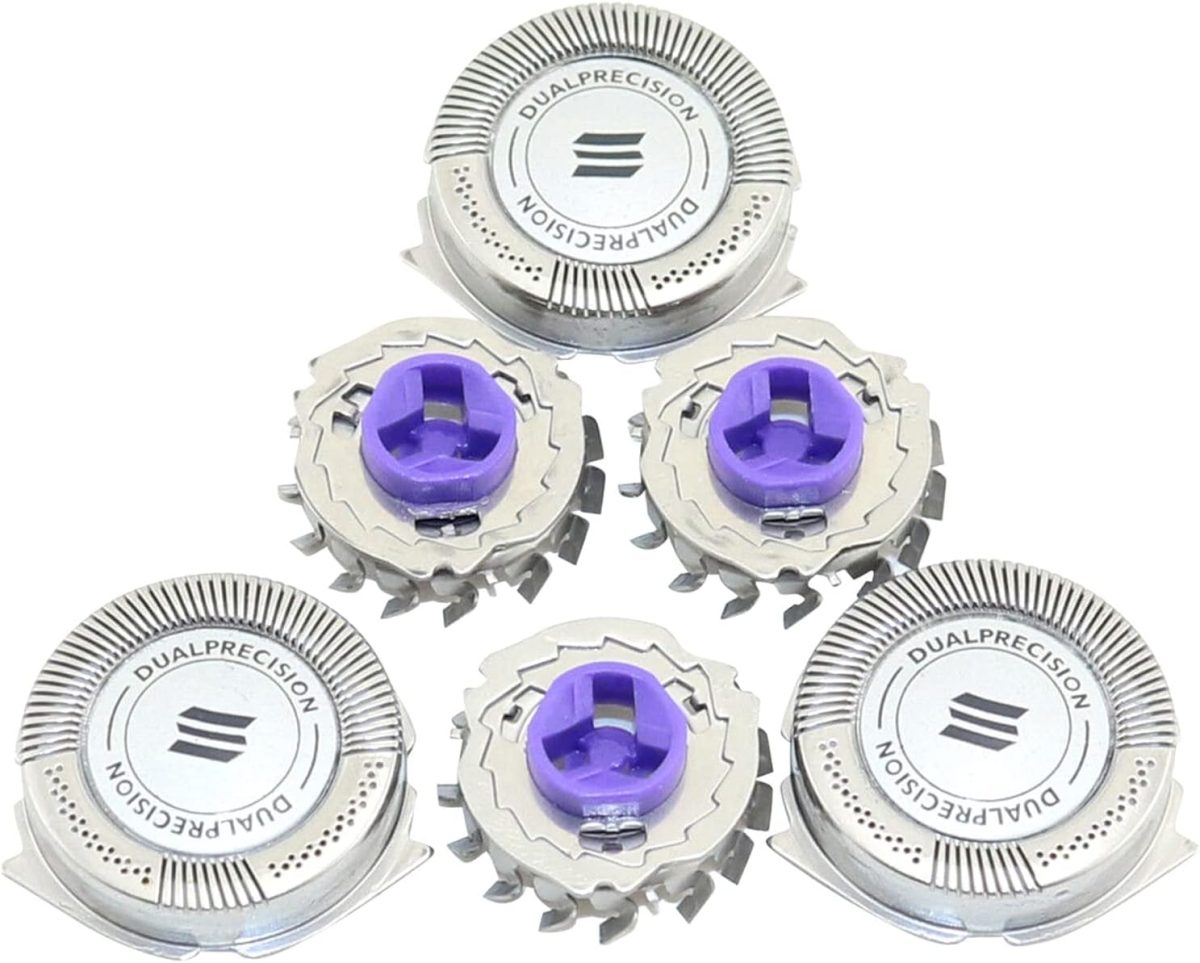 ⁦WOSEEN 3PCS Replacement Shavers-Blade Replacement for Philips No-relco R-azor HQ8 Dual-Precisions Shavers Blade-Heads⁩ - الصورة ⁦7⁩