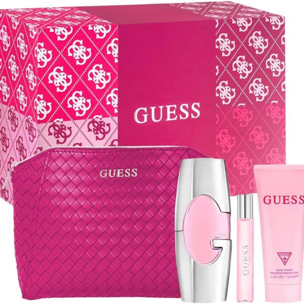 GUESS Case for Lady 4 pcs