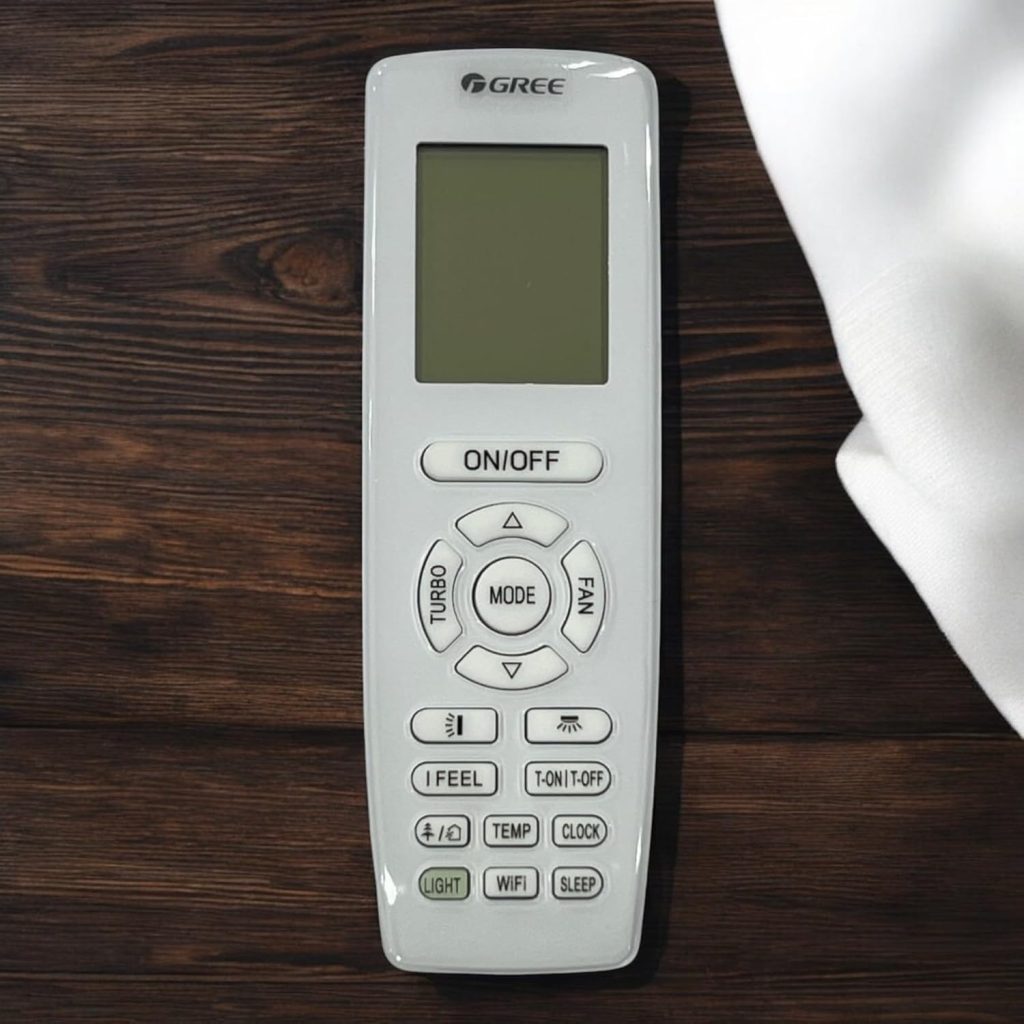 Erorex Replacement Remote Control Compatible with GREE Air Conditioners – Universal AC Remote with Turbo Mode, Wi-Fi Control, Timer, and Sleep Function for Optimal Climate Management