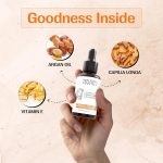 ⁦Nourish Mantra Advanced Beard Growth Oil With Capilia Longa, Argan, Vitamin E and Jojoba - For Fuller, Thicker and Healthier Beard - 30ml⁩ - الصورة ⁦4⁩
