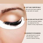 ⁦KASTWAVE Hypoallergenic Lint-Free Waterproof Sticky Well Foam Eye Pads Lash Extensions-25 Pairs⁩ - الصورة ⁦3⁩