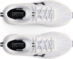 ⁦Under Armour UA Charged Assert 10 Men's Laced Shoes, White/Black/Black, Size 42.5 EU⁩ - الصورة ⁦4⁩