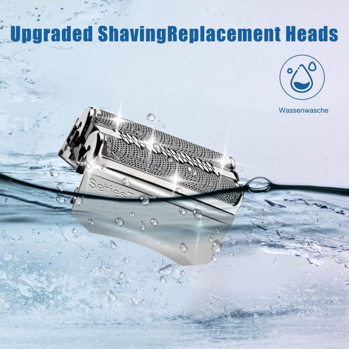 ⁦1 Pack Series 7 70S Electric Shaver Head Replacement,Compatible with Braun Series 7 Shavers 720cc, 730cc, 735s, 750cc, 760cc, 790cc⁩ - الصورة ⁦5⁩