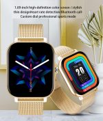 ⁦Arabest Smart Watch for Men Women, 1.69" Fitness Pedometer Heart Rate Sleep Monitoring, for Android and iOS Phones, IP67 Waterproof Fitness Tracker Watch, Bluetooth Call, Touch Screen Smart Bracelet⁩ - الصورة ⁦4⁩