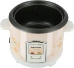 ⁦Krypton 350W 0.6L Rice Cooker with Steamer | Non-Stick Inner Pot, Automatic Cooking, Easy Cleaning, High-Temperature Protection - Make Rice & Steam Healthy Food & Vegetables - 2 Year Warranty⁩ - الصورة ⁦5⁩