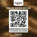 ⁦Schwarzkopf Palette Naturals 7-65 Medium Gold Blonde⁩ - الصورة ⁦3⁩