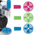 ⁦NOENNULL 3 Pack Handle Cover and Drip Tray Set Fit for FS301 FS300 Slushie Machine Silicone Drip Tray Insert Slushie Machine Accessories⁩ - الصورة ⁦6⁩