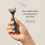 ⁦Harry's Razors for Men - Winston Razor: 5 Blade Razor with Lubricating Strip & Precision Trimmer and 1 Razor Blade Refill⁩ - الصورة ⁦8⁩