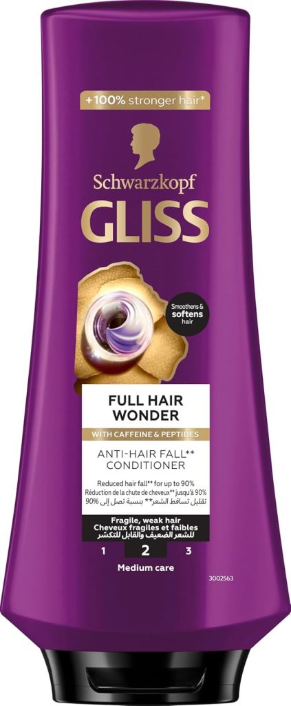 Schwarzkopf Gliss Full Hair Wonder -Antihair Fall Conditioner, 360ml