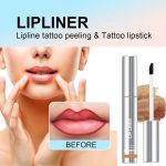 ⁦YIBABY Pack of 3 lipstick peel off, lip contour pad, matte, peel off lip stain lip tint lip marker, peel off tattoo lip liner, long-lasting lip liner⁩ - الصورة ⁦2⁩