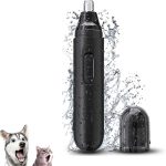 KASTWAVE Nose Hair Trimmer, Electric Nose and Ear Hair Trimmer, Battery-Powered Waterproof Stainless Steel Head, Painless Trimming for Men and Women