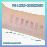 ⁦Disney Moana 7 Piece Plant Based Lip Gloss, Girls Party Favors, First Makeup Set for Girl, Perfect for Parties, Sleepovers, and Birthday Gifts, Ages 3+, by Townley Girl⁩ - الصورة ⁦6⁩