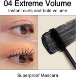 ⁦CLIO PROFESSIONAL Kill Lash Superproof Mascara | Washable, Vegan Formula, Ultra-Volumizing, Smudge-Proof, Clump-Free, Curl-Holding, Long-Lasting | 0.24 fl oz (004 EXTREME VOLUME BLACK)⁩ - الصورة ⁦2⁩