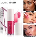 ⁦KASTWAVE Liquid Blush, Liquid Contour, Long Lasting Blush Stick for Cheeks Lips Eyes, Waterproof Lightweight Cream Blush, Moisturize & Blendable Blushers for Women Girls Cheeks Makeup (3Pcs)⁩ - الصورة ⁦2⁩