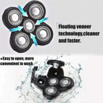 ⁦5 Head Shaver Heads, 2PCS Shaver Blade Heads Shaver Replacement for Electric Razor Shaving Bald Tool, Head and Face Electric Razor Shaver Head, Not Fit for Remington Razors and Skull Rotary Razors⁩ - الصورة ⁦5⁩