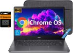 Acer Chromebook Plus 514 Touchscreen Laptop (14" FHD, Intel 8-Core i3-N305, 8GB RAM, 512GB SSD, 2TB Cloud Storage) Business, Company, Students, 11