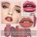 ⁦YHRY 3 Piece Nude Matte Lipstick Set, Natural Nude Lipstick, Velvet Air Moisture Smooth Crayon Lip Stain, 24 Hour Superstay, Long Lasting Waterproof Lip for Women Makeup⁩ - الصورة ⁦3⁩