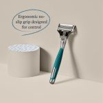 ⁦Harry's Razors for Men - Winston Razor: 5 Blade Razor with Lubricating Strip & Precision Trimmer and 1 Razor Blade Refill⁩ - الصورة ⁦7⁩
