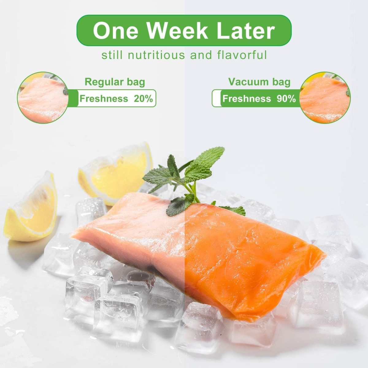⁦PROTON New Upgraded Vacuum Sealer Bags⁩ - الصورة ⁦5⁩