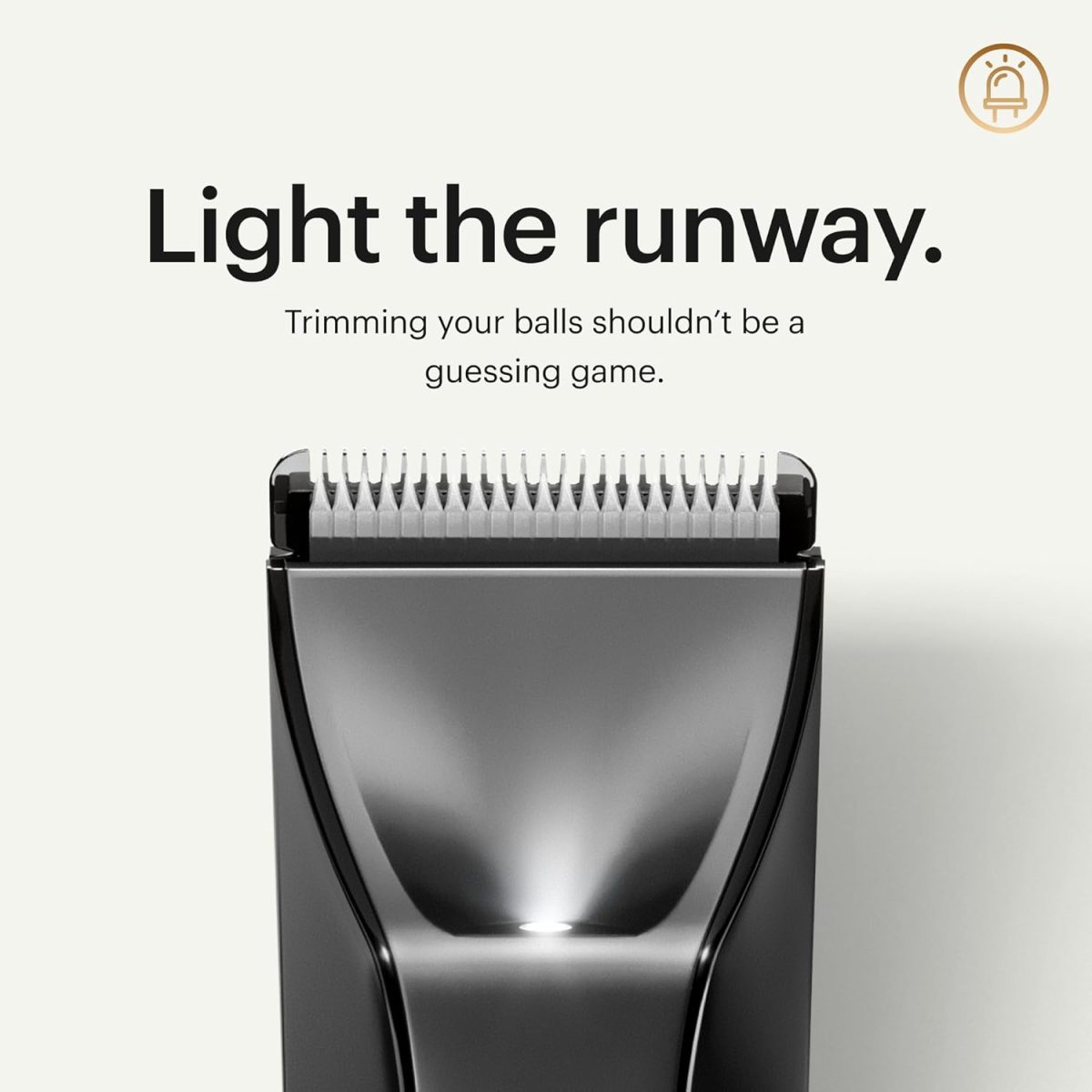 ⁦MANSCAPED™ Electric Groin Hair Trimmer, The Lawn Mower™ 4.0, Replaceable SkinSafe™ Ceramic Blade Heads, Waterproof Wet/Dry Clippers, Rechargeable, Wireless Charging, Ultimate Male Hygiene Razor⁩ - الصورة ⁦5⁩