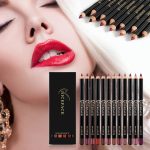 ⁦NALACAL Lip Liner Pencil Set, 12 Assorted Lip Liner Colors Matte Lip Liner Set High Pigmented Lip Liner Smooth Lip Liner Pencils Soft Lip Liner Pens Precise Lip Liner Set Long Lasting Lip Liner⁩ - الصورة ⁦5⁩