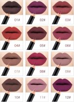 ⁦NALACAL Lip Liner Pencil Set, 12 Assorted Lip Liner Colors Matte Lip Liner Set High Pigmented Lip Liner Smooth Lip Liner Pencils Soft Lip Liner Pens Precise Lip Liner Set Long Lasting Lip Liner⁩ - الصورة ⁦6⁩