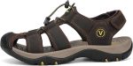 ⁦FLARUT Men's Sport Sandals Outdoor Hiking Sandals Closed Toe Athletic Lightweight Trail Walking Casual Sandals Water Shoes⁩ - الصورة ⁦7⁩