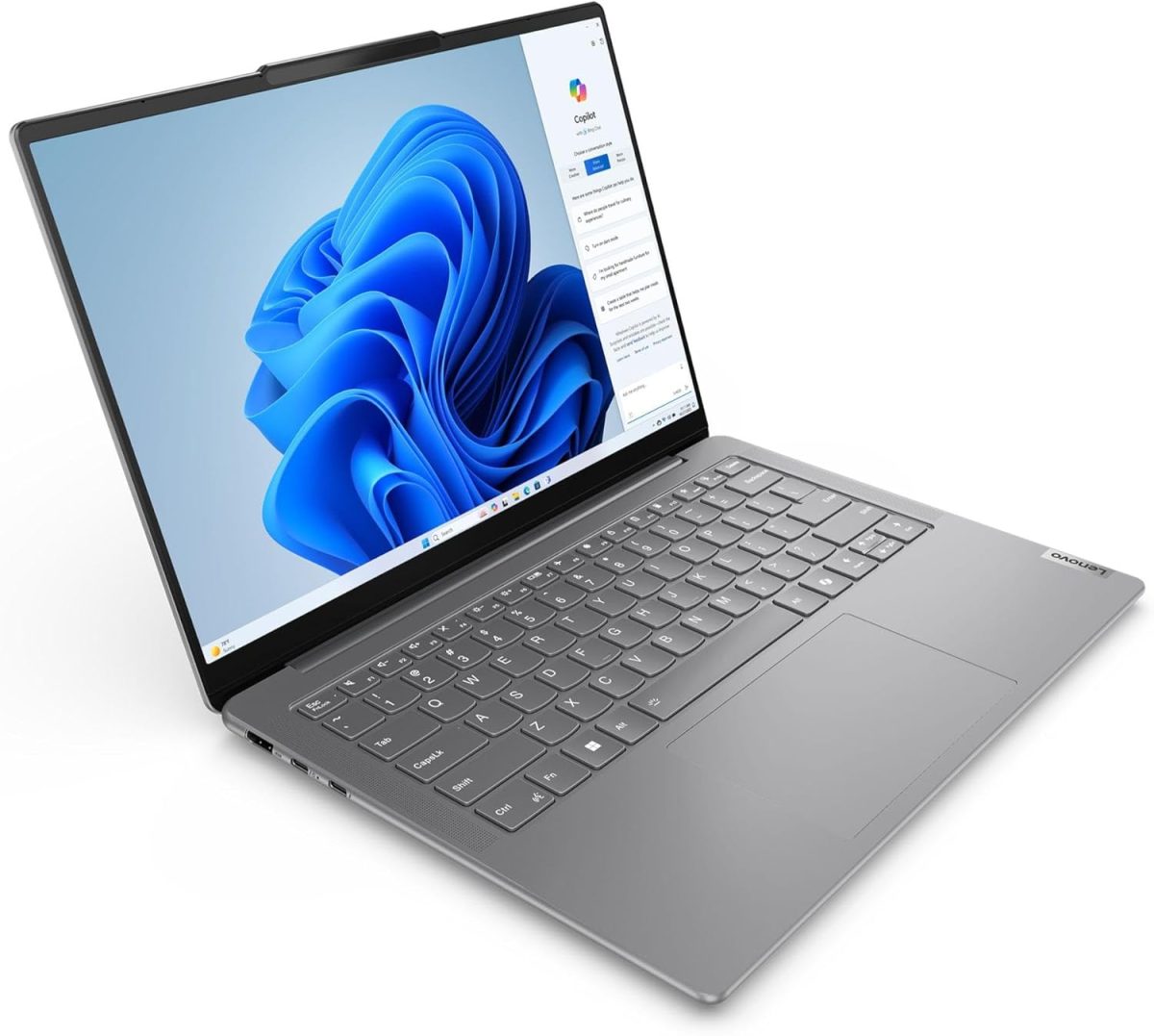 ⁦Lenovo Slim 7 14IMH9 2024 Laptop 14" WUXGA Touchscreen 16-Core Intel Ultra 7 Processor 155H 32GB LPDDR5 1TB SSD Intel ARC Graphics Thunderbolt 4 Wi-Fi 6E Backlit Keyboard Win11 Home w/ONT 32GB USB⁩ - الصورة ⁦2⁩