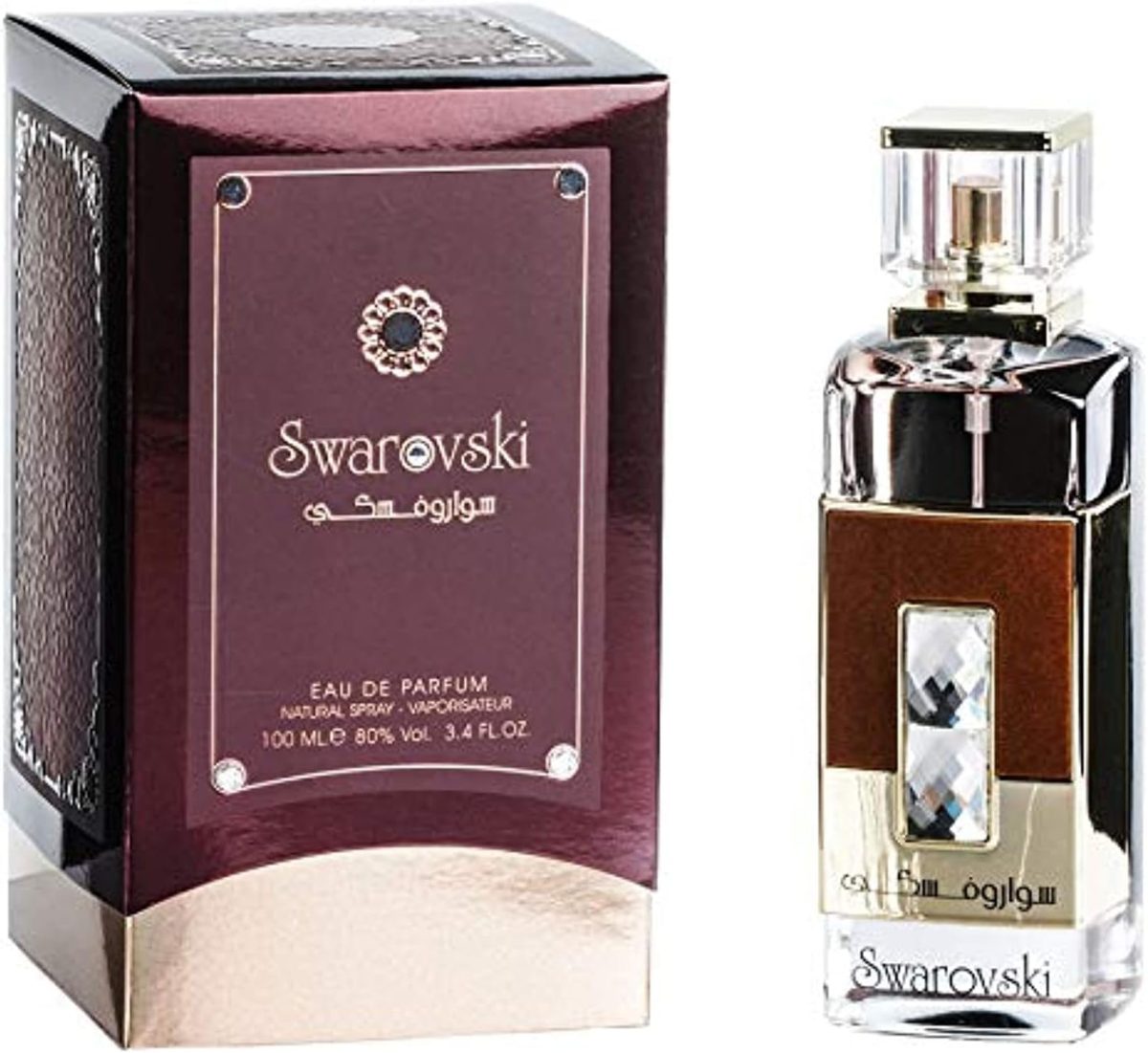 TAWAKKAL PERFUMES Crystal White (Swarovski) Eau de Parfum is a light, flowery-woody fragrance for men/women