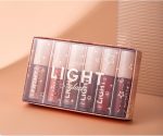 ⁦MAEPEOR Shiny Lipgloss Set 6PCS Smooth Moisturizing Lip Gloss Neutral Nude Nourishing Glossy Lipgloss (6PCS Set B)⁩ - الصورة ⁦8⁩