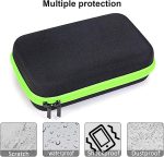 ⁦Travel Organizer Carrying Bag for One Blade Hybrid Electric Trimmer and Shaver, Hard Case Compatible for One Blade QP2520 QP2530 QP2620 QP2630⁩ - الصورة ⁦2⁩