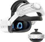 Head Strap for Meta Quest 3S: VR Headset Accessories - Replacement for Elite Strap - Compatible with Oculus/with Meta Quest 3S - Enhanced Comfort, Reduces Head Pressure