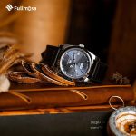 ⁦Fullmosa 20mm/22mm Watch Strap, Leather and Meex Smart Watch Strap Compatible with Amazfit/Huawei/Casio/Fossil, for Men and Women⁩ - الصورة ⁦3⁩