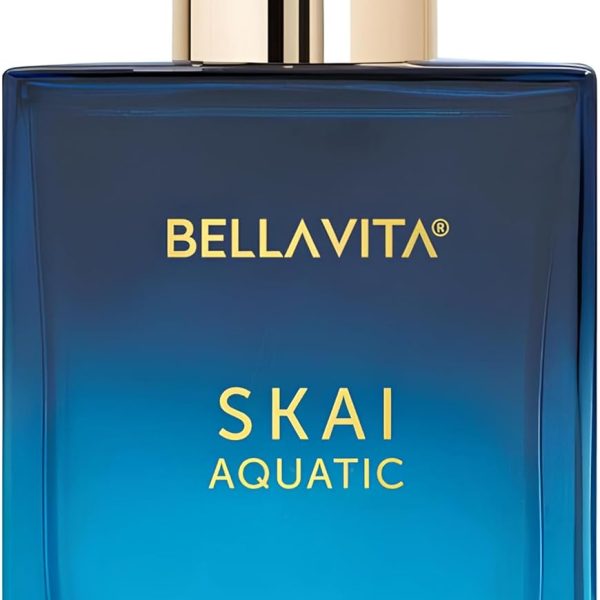 Bella Vita Luxury Organic SKAI AQUATIC Eau De Cologne Unisex Perfume For Men & Women 100 ML