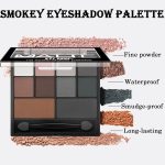 ⁦Paporich Eyeshadow, Matte Eye Shadow Pallets, Professional Highly Pigmented Black Eyeshadow Makeup Palette, Waterproof Eyeshadow With Dual-Ended Applicator Brush for Women.⁩ - الصورة ⁦3⁩