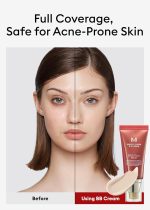 ⁦MISSHA M Perfect Cover BB Cream No.21 Light Beige for Bright Skin SPF 42 PA +++ 1.69 Fl Oz - Tinted Moisturizer for face with SPF⁩ - الصورة ⁦4⁩