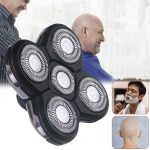⁦5 Head Shaver Heads, 2PCS Shaver Blade Heads Shaver Replacement for Electric Razor Shaving Bald Tool, Head and Face Electric Razor Shaver Head, Not Fit for Remington Razors and Skull Rotary Razors⁩ - الصورة ⁦6⁩