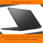 ⁦Lenovo V15 G4 Laptop, AMD Ryzen 5 7520U, 16GB DDR4 RAM, 2TB PCIe SSD, 15.6" FHD, AMD Radeon 610M, QWERTZ Keyboard, Windows 11 Pro, Office 2021, Black⁩ - الصورة ⁦9⁩