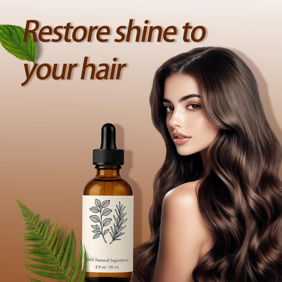 ⁦Fari Oil, Fari Oil Hair Growth Organic, Botanical Scalp With Herbal Infusion, Plant-Based Formula For Dry Scalp & Edges (1PC)⁩ - الصورة ⁦2⁩
