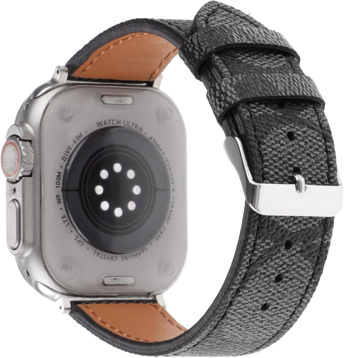 ⁦Apple Watch Band for Women,Compatible with Apple Watch Band 44mm 42mm 40mm 38mm,Leather Replacement Band Compatible with Apple Watch Series 6/5/4/3/2/1, iWatch SE⁩ - الصورة ⁦2⁩