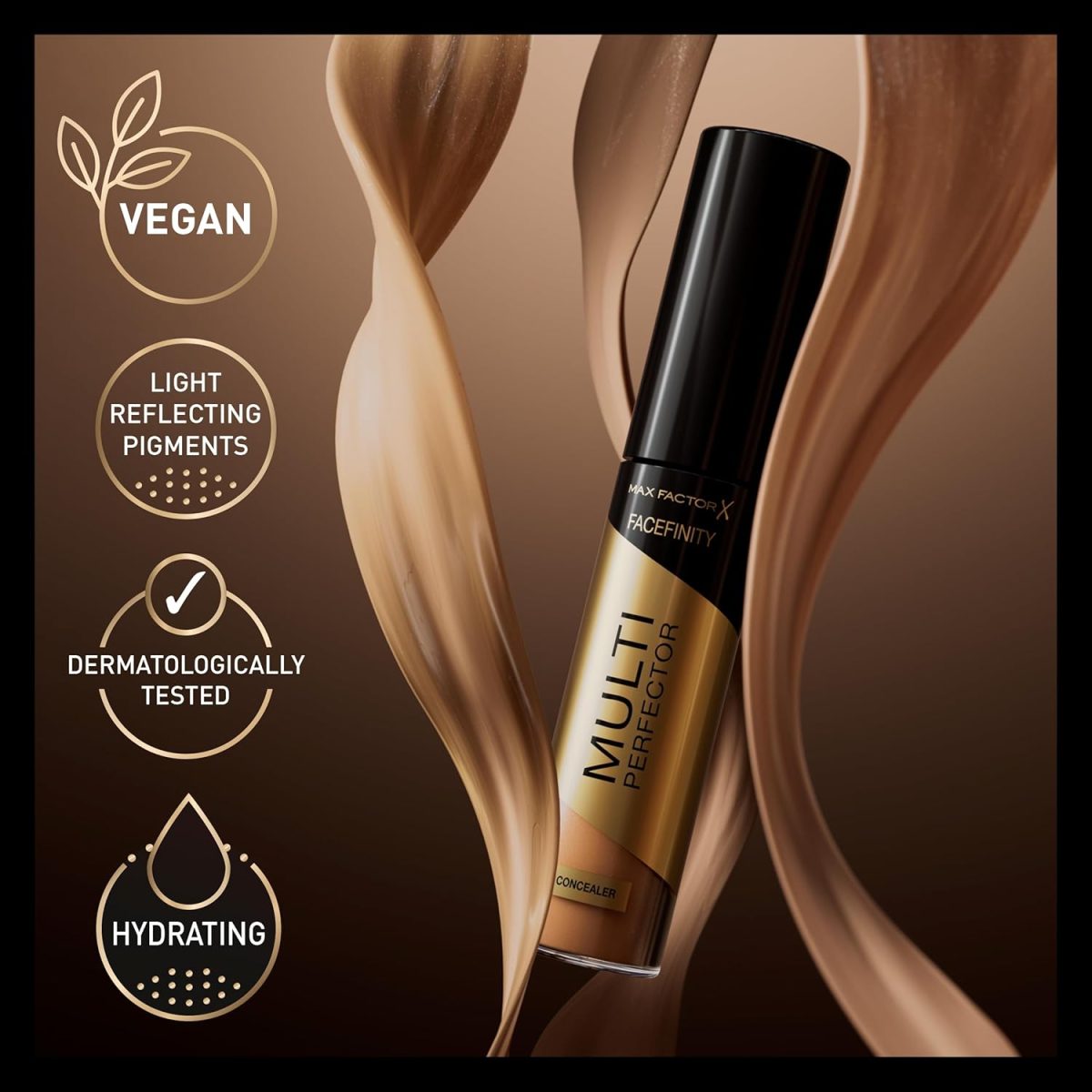⁦Max Factor Facefinity Multi-Perfector Concealer - 7N, 11ml⁩ - الصورة ⁦6⁩