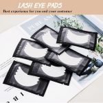 ⁦KASTWAVE Hypoallergenic Lint-Free Waterproof Sticky Well Foam Eye Pads Lash Extensions-25 Pairs⁩ - الصورة ⁦7⁩