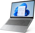 ⁦Lenovo IdeaPad 1i 15.6 FHD Laptop | Intel Celeron N4500 | Intel UHD Graphics | 720P Webcam| Bluetooth 5| Grey | 4GB RAM | 128GB SSD | Windows 11 S |Bundle with USB 3.0 Hub⁩ - الصورة ⁦3⁩