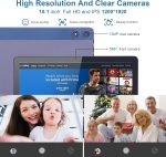⁦تابلت اندرويد 10.1 انش، ذاكرة RAM 8GB وروم 128GB، شاشة HD IPS لحماية العين، عمر بطارية طويل، كاميرا مزدوجة 5MP، 13MP، واي فاي للبالغين والمراهقين (رمادي)⁩ - الصورة ⁦5⁩