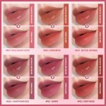 ⁦KIMUSE Lip Stain Set, 6 Colors Water Gel Lip Tint Lipstick, Highly Pigmented Long Lasting Moisturizing Lightweight Lipstain Makeup, Matte Finish⁩ - الصورة ⁦4⁩