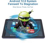 ⁦تابلت اندرويد 10.1 انش، ذاكرة RAM 8GB وروم 128GB، شاشة HD IPS لحماية العين، عمر بطارية طويل، كاميرا مزدوجة 5MP، 13MP، واي فاي للبالغين والمراهقين (رمادي)⁩ - الصورة ⁦2⁩