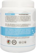 ⁦Global Star Milk Protein Hair Mask & Oil Bath 1 L - Deep Conditioning and Nourishing Treatment for Smooth, Shiny Hair⁩ - الصورة ⁦2⁩